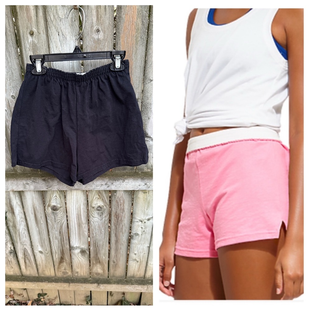 FREE w/purchase Soffe classic black shorts cheer dance tumbling M (Junior) 7 9